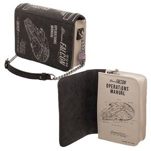 NWT Star Wars Millennium Falcon manual purse
